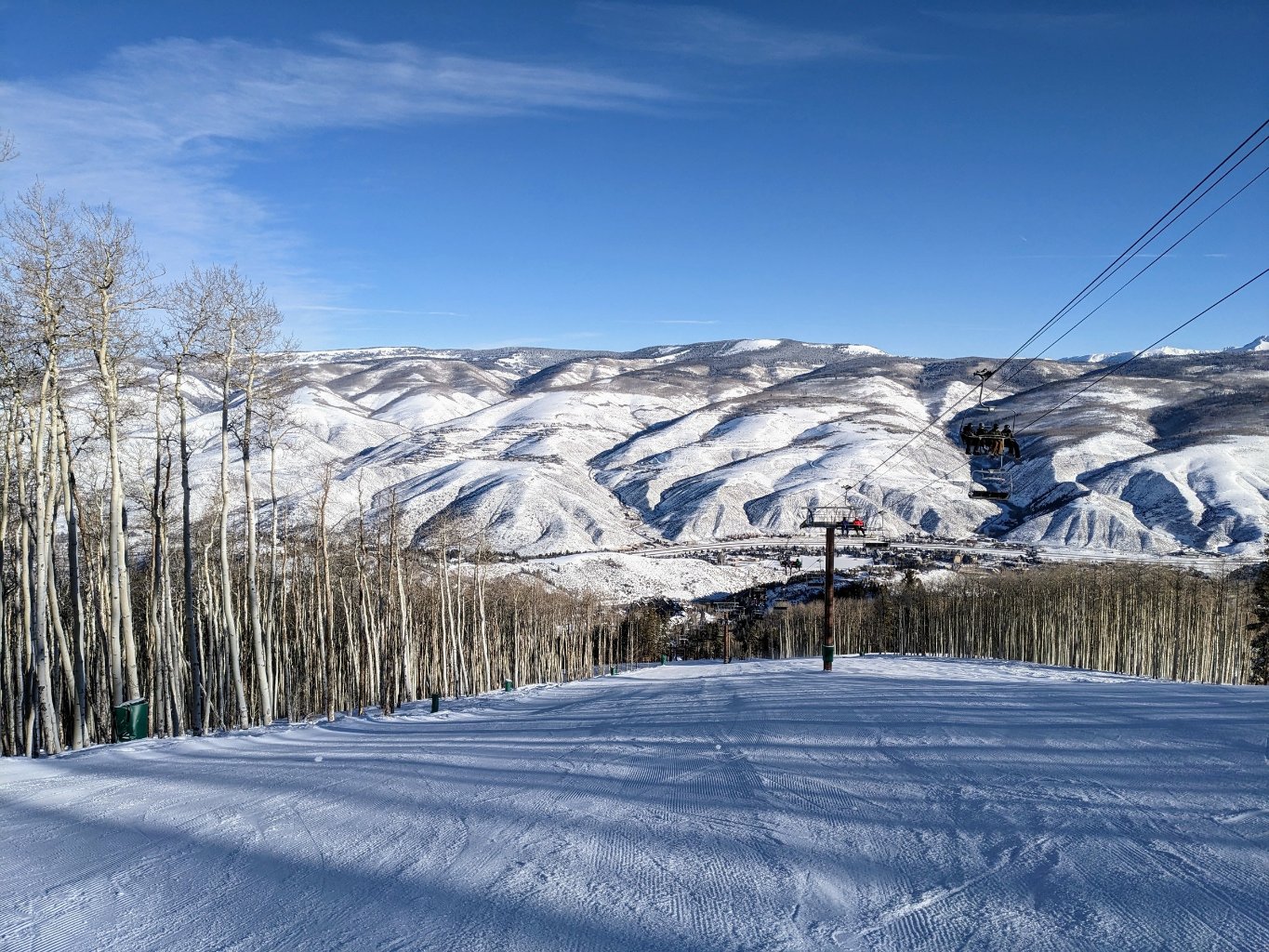 ...an der Gunder's Slope am Bachelor Gulch