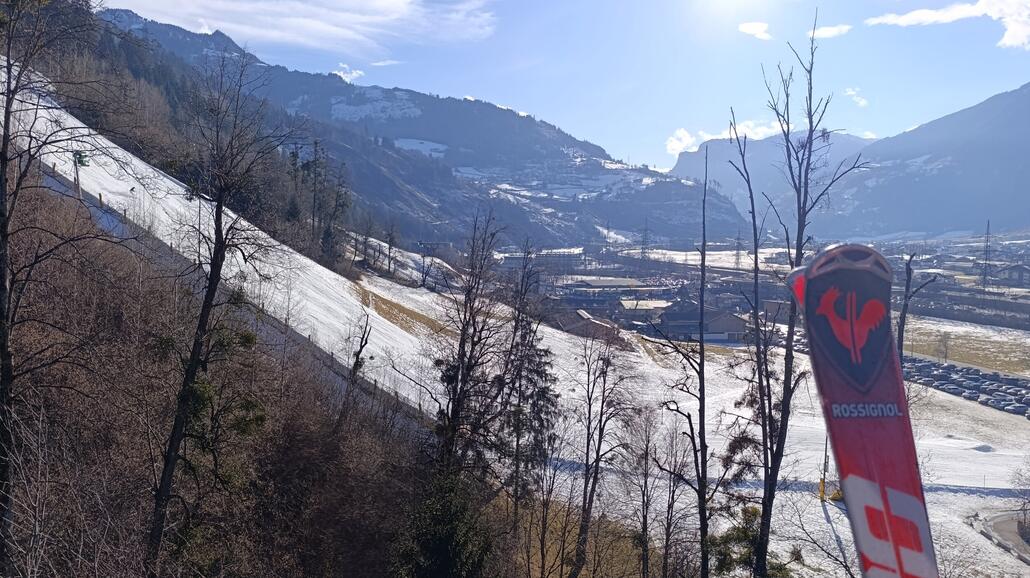 Talabfahrt Karspitz, Piste war geil