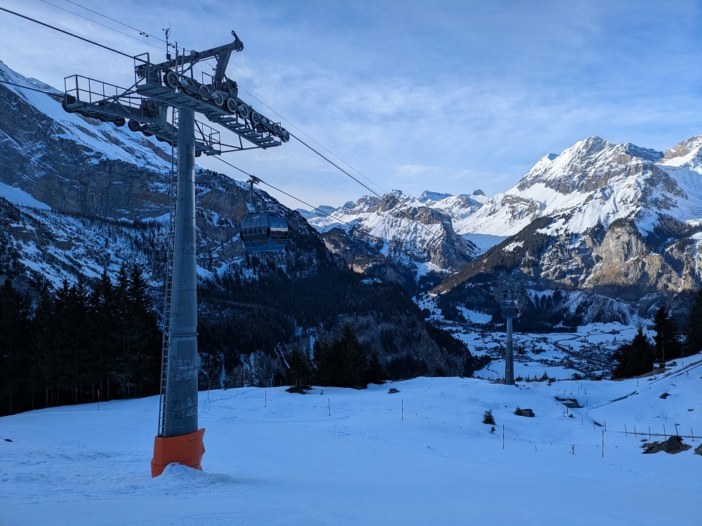 Zu beginn noch eine Schattige Sache früh Morgens