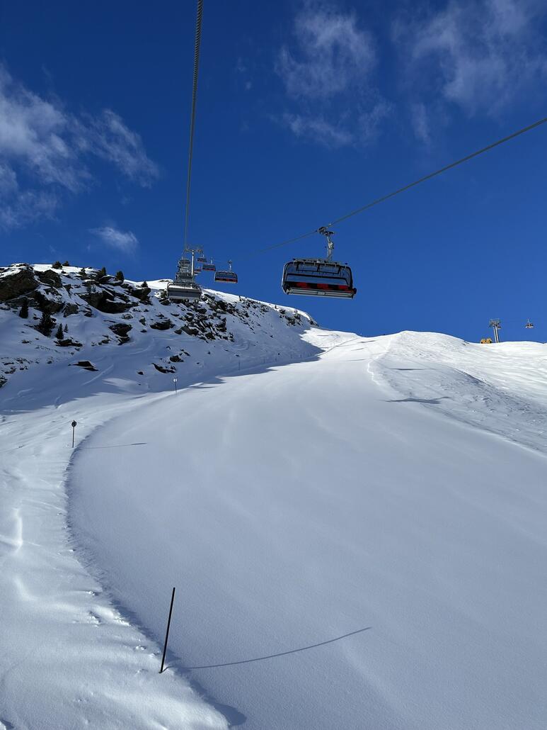 Ein Traum mit ein bisschen Neuschnee.