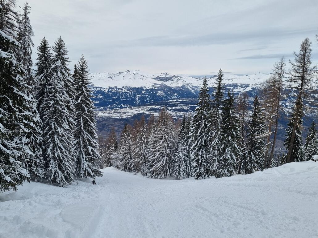 Unten dann nur vorpräpariert, liess sich aber problemlos fahren