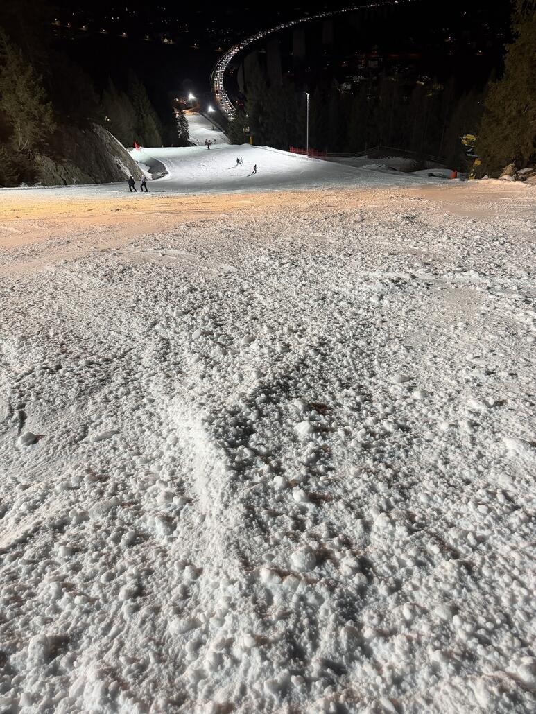 Die besagte Talabfahrt…