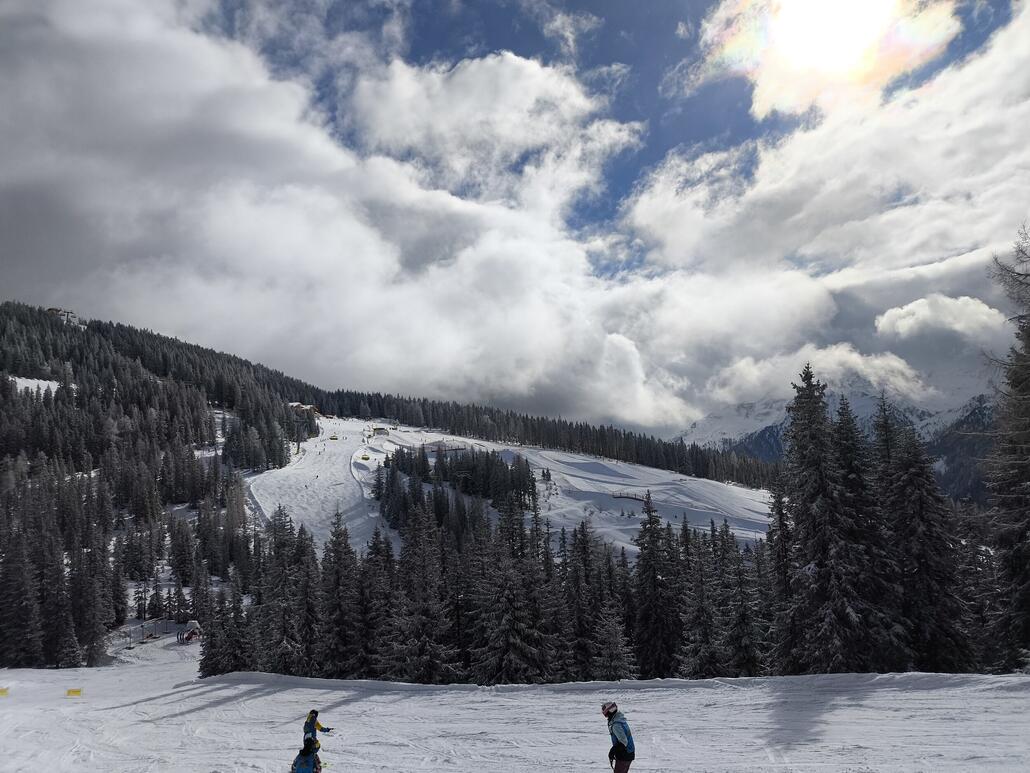 Wechsel auf die Planai, Sonne kommt raus