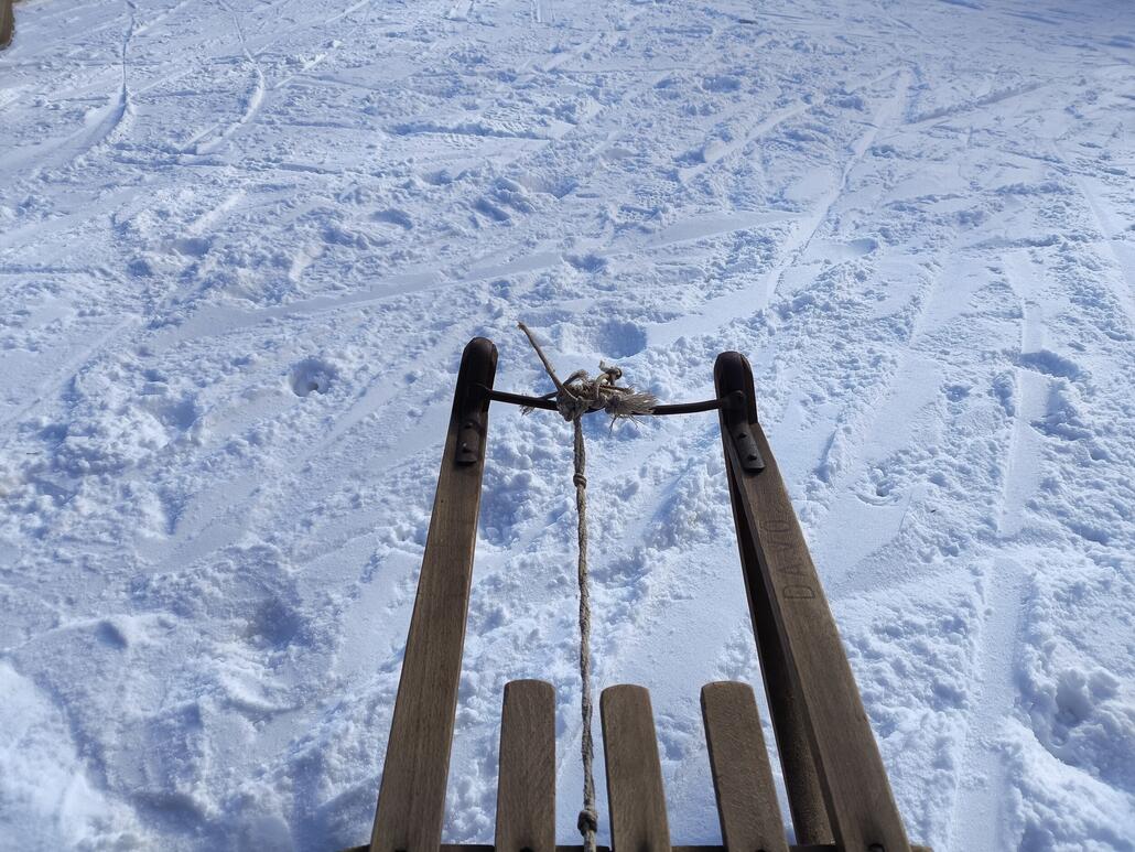 So um 15 Uhr mal das Sportgeräte gewechselt. Den guten alten Davos mit in den Urlaub genommen.