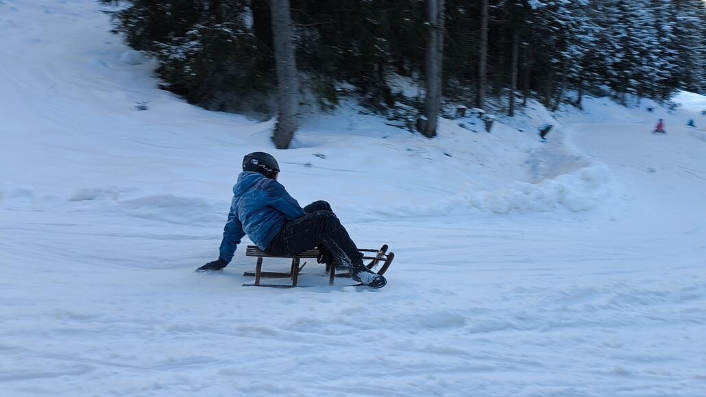 Der Junior lässt es laufen