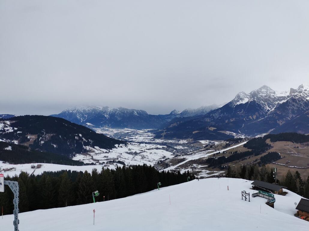 7. Blick nach Saalfelden.