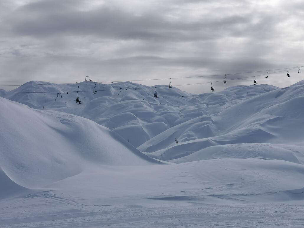 9. Und der erste Blick auf den ESL im Winterwunderland.