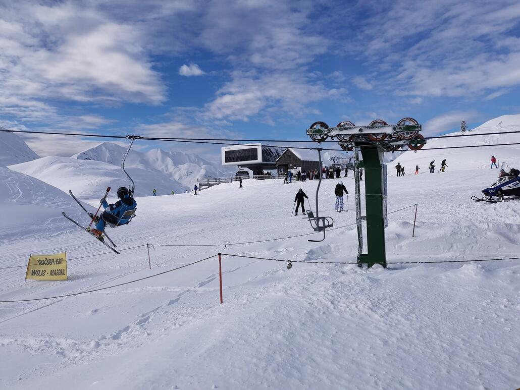 11. Hier schaukelt man schön raus.