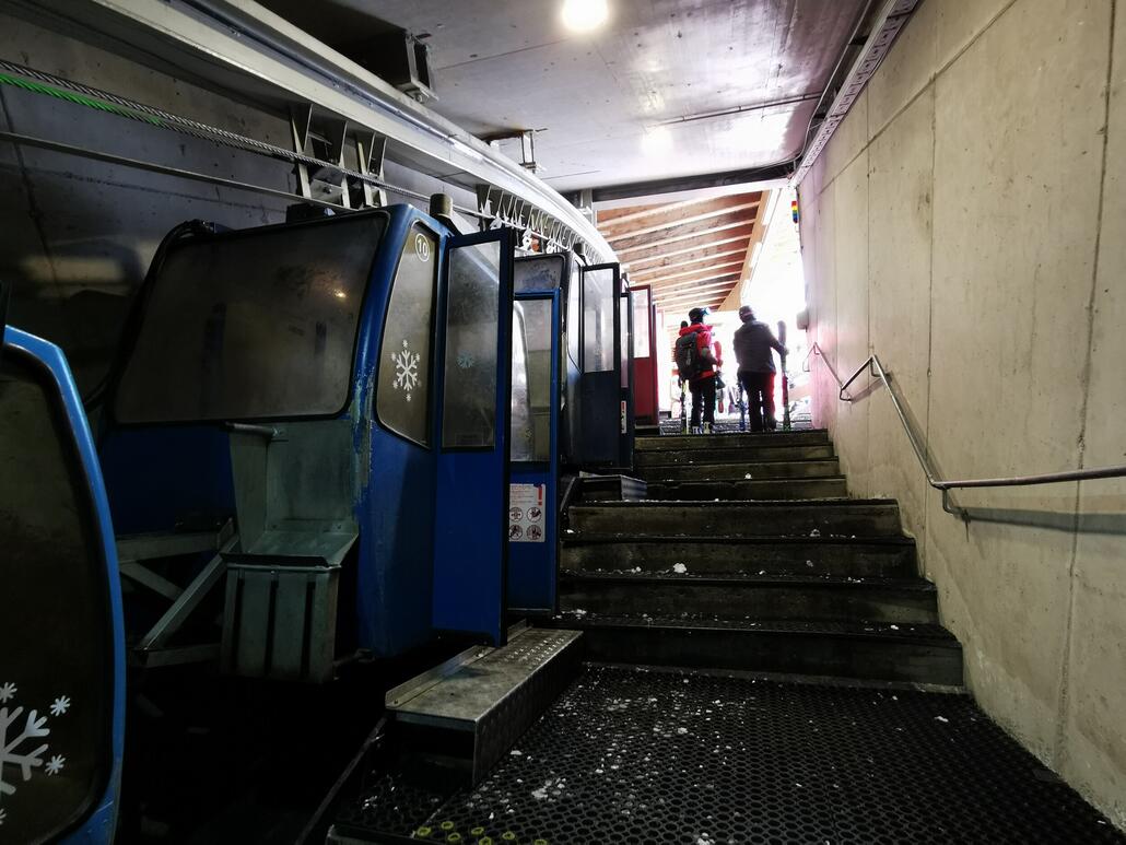 13. Bereits auf der Fleissalmseite.