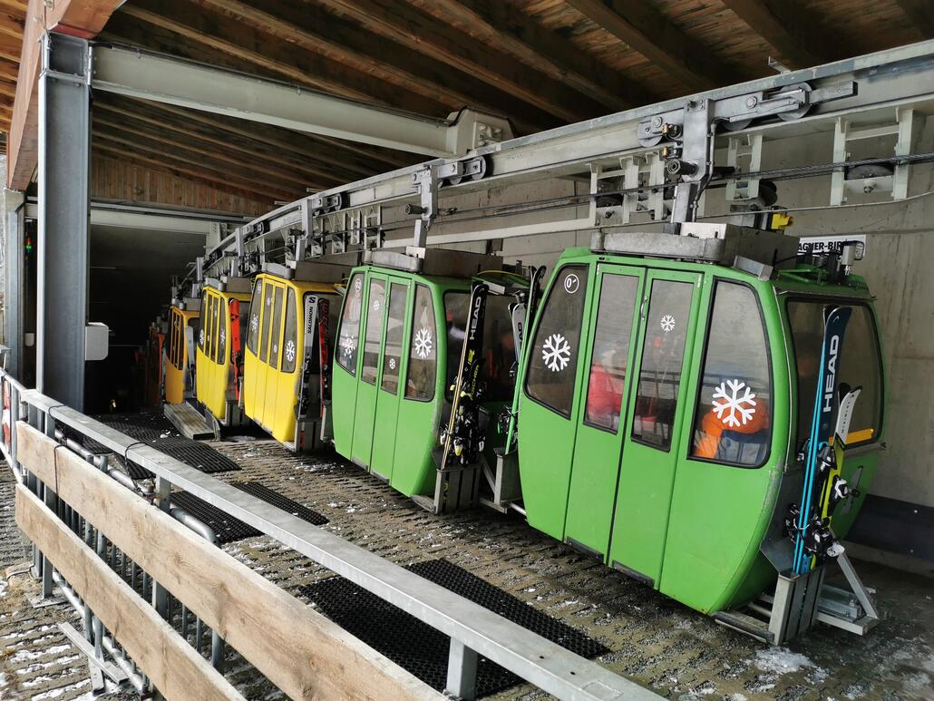 18. Nach ein paar Fahrten hier auf der Fleissalm geht es wieder zurück. :)