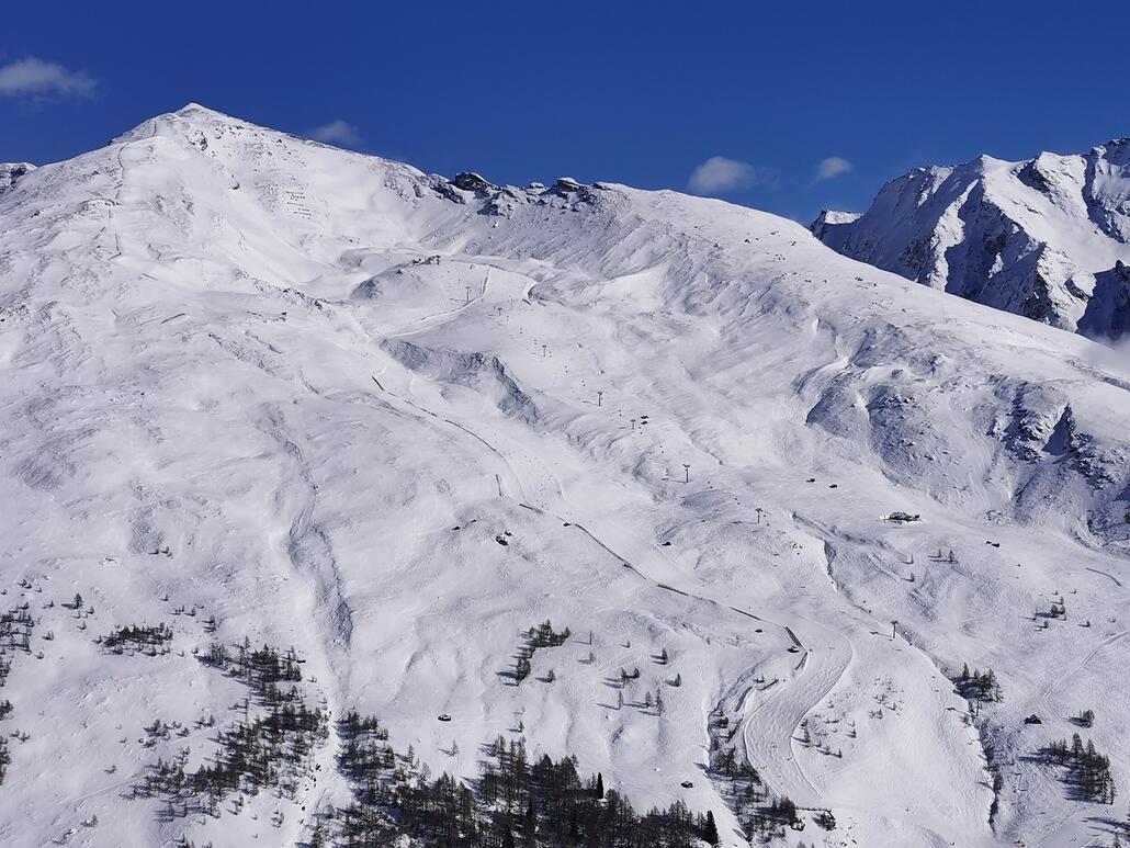 23. Blick auf die Fleissalm.