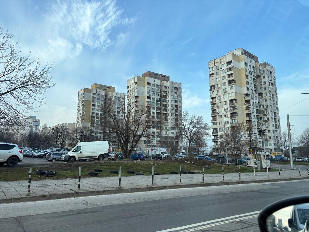 Ärmeres viertel ausserhalb von Sofia