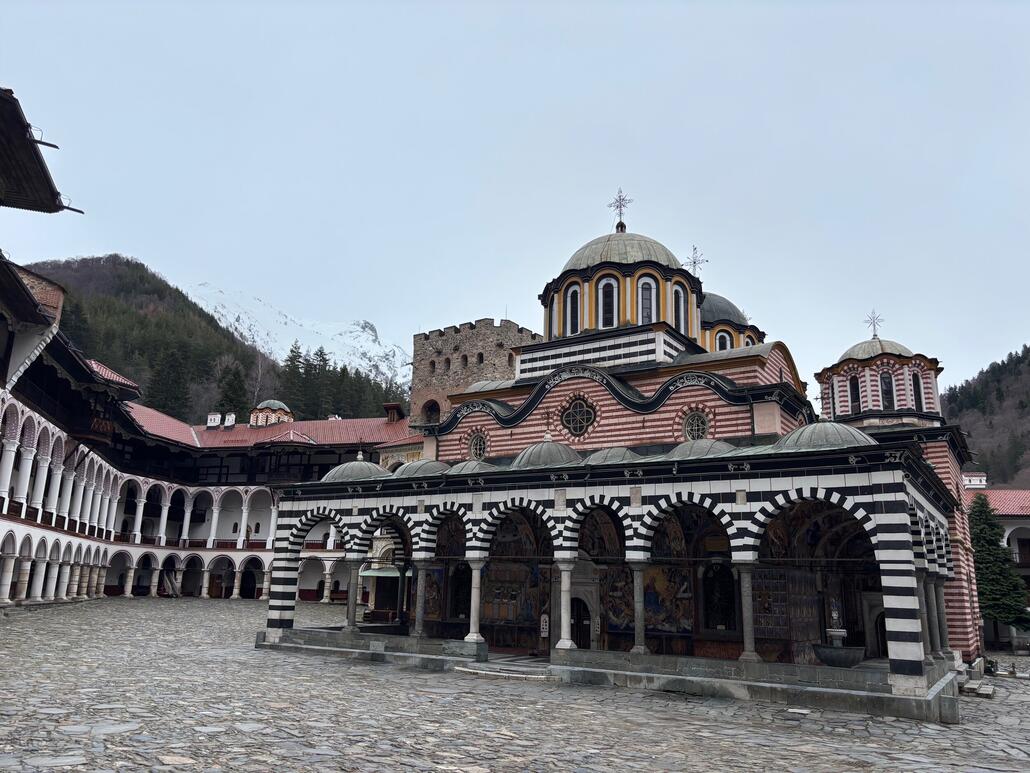 Das Rila Kloster ist wenn man ein Mietauto hat definitiv ein Stop wert