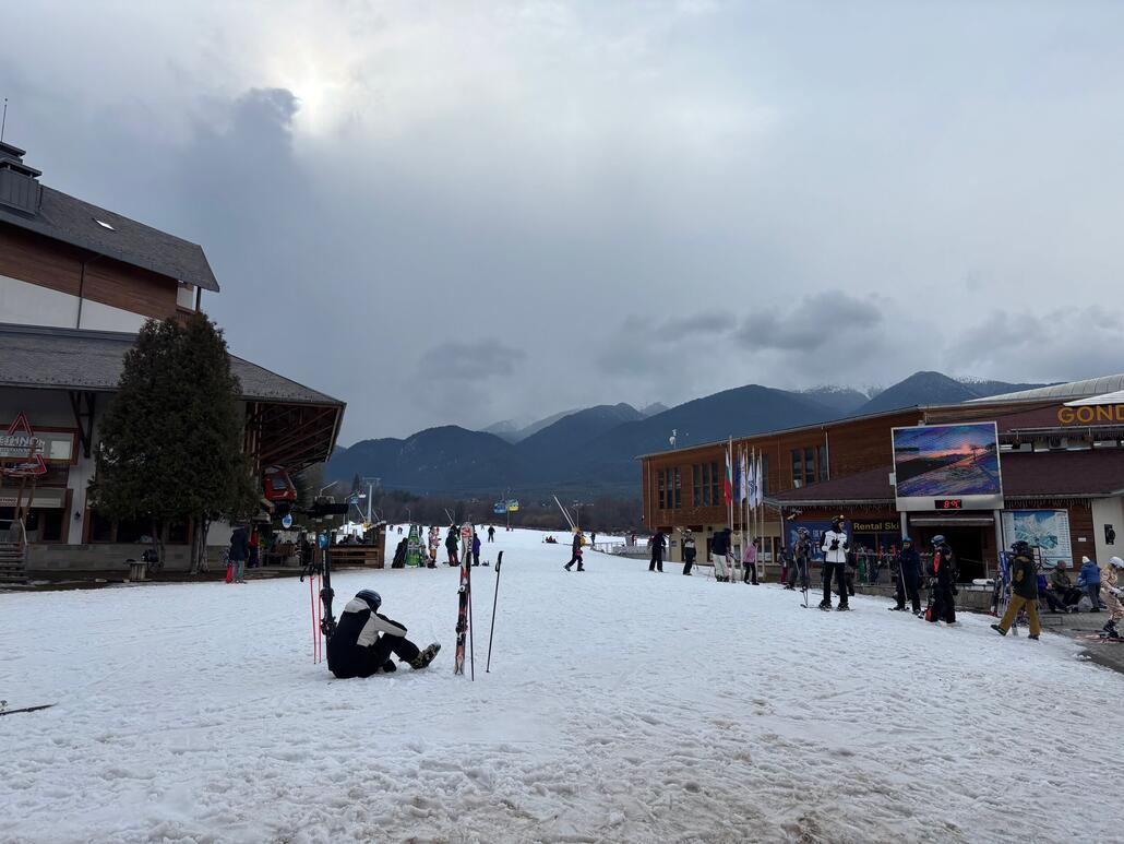 Talstation der Gondel