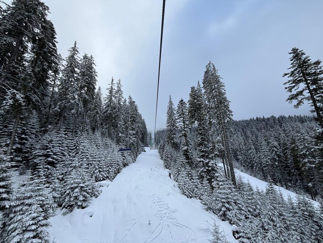 Winter Wonderland auf dem Mosta Lift