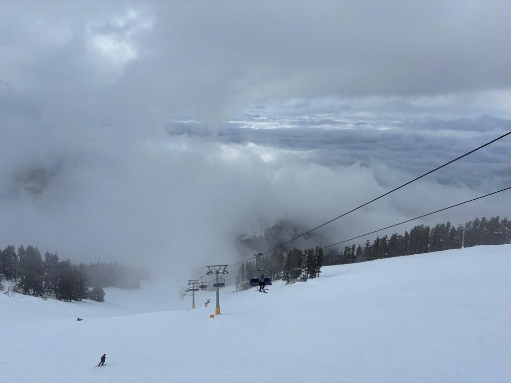 Bandertiza 1 und Piste 6. Das Wetter hat nicht immer mitgespielt aber wir konnten relativ gut ausweichen