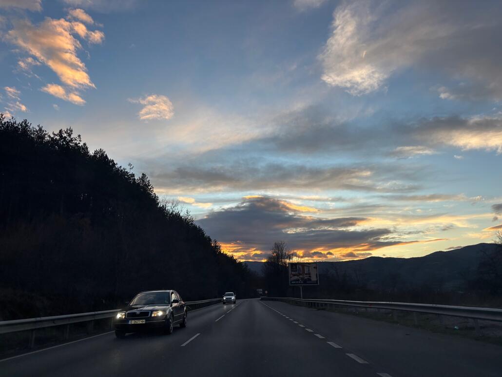 Reise zurück nach Sofia