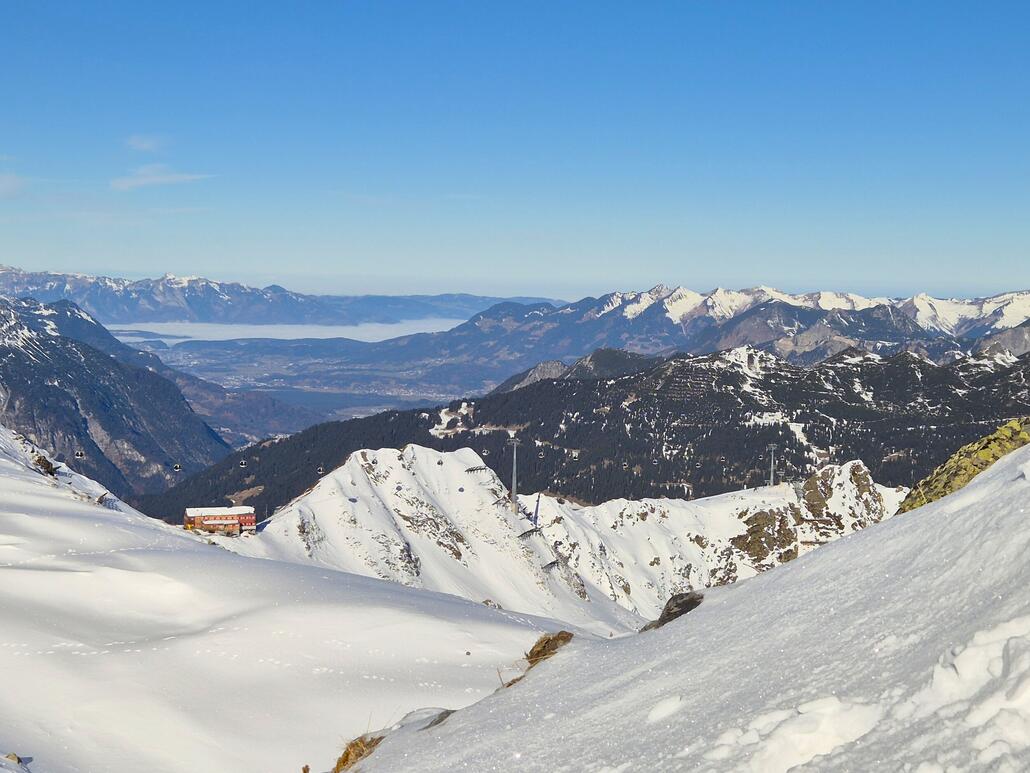 Hochalpila Richtung Sennigrat