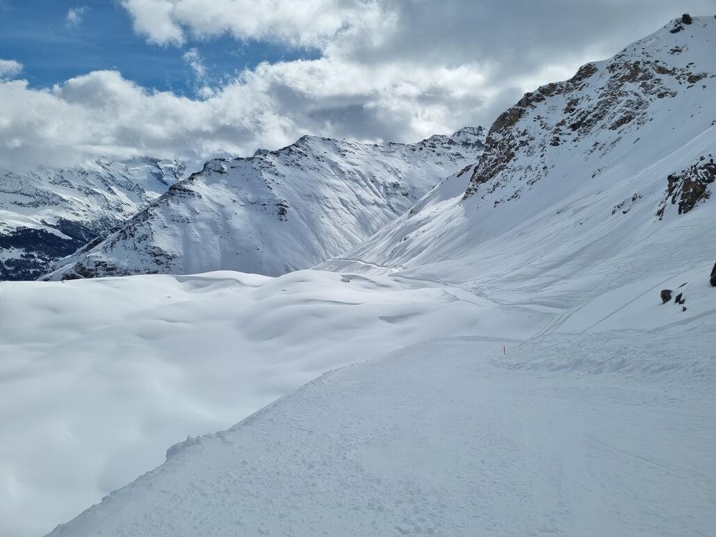 Wow Panorama und ein wirklich cooler Ziehweg
