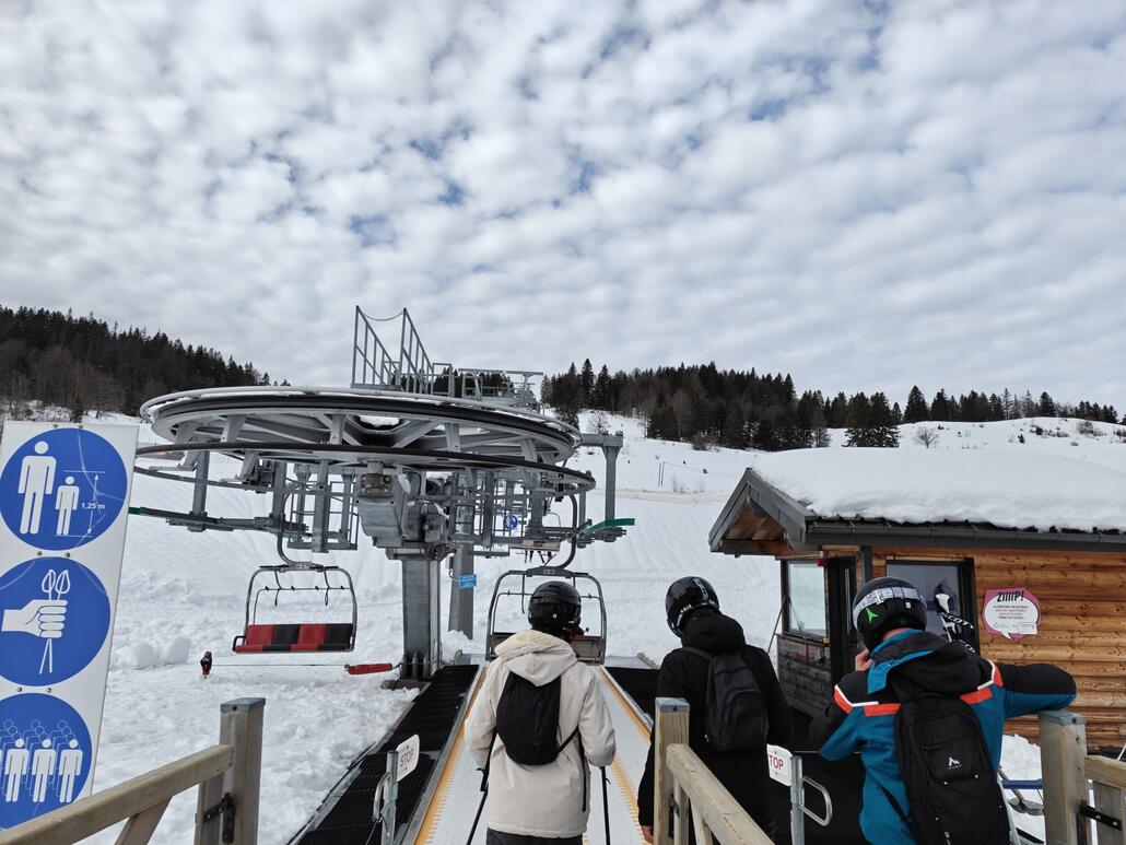 Flacher Verbindungslift Dappes-Tuffes