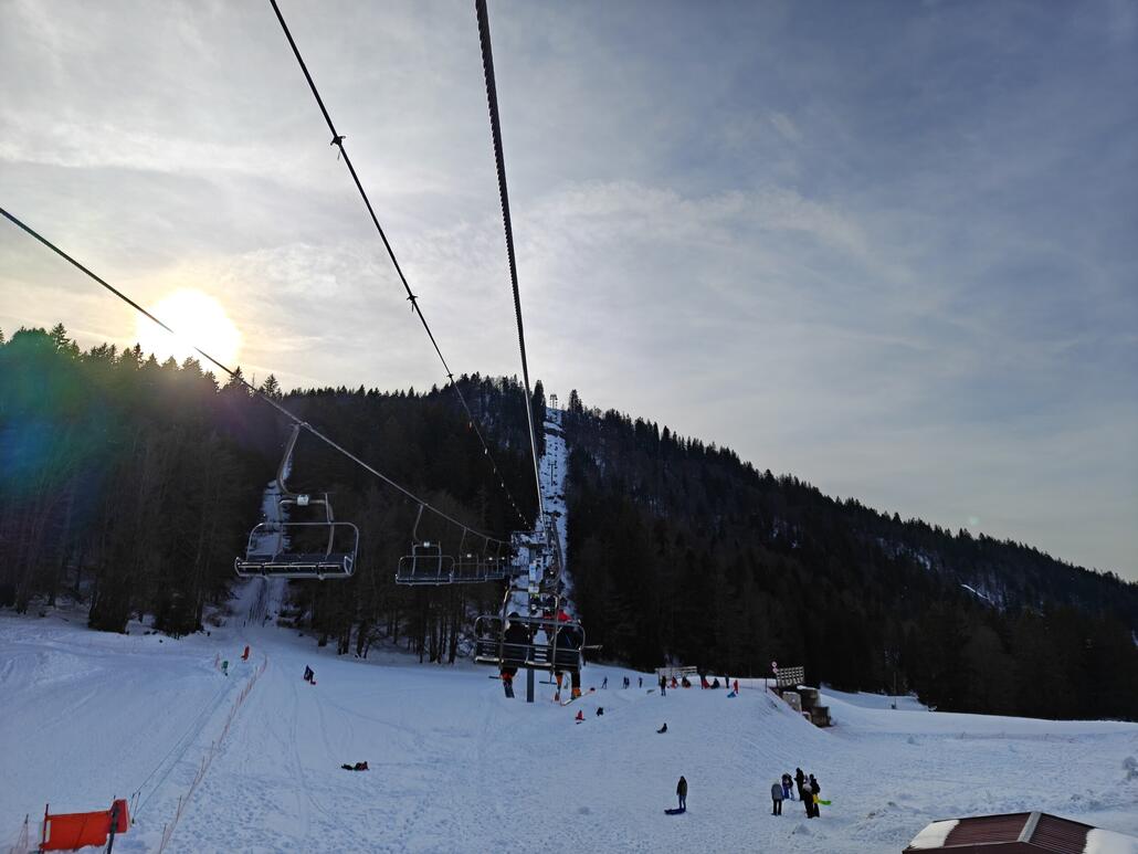 Klappriger Montaz-Mautino Sessellift "Balancier"