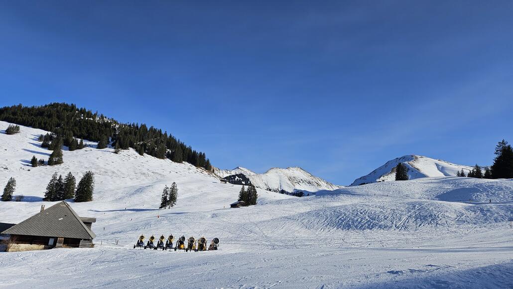 Der Einsatz der Kanonen ist mittlerweile abgeschlossen