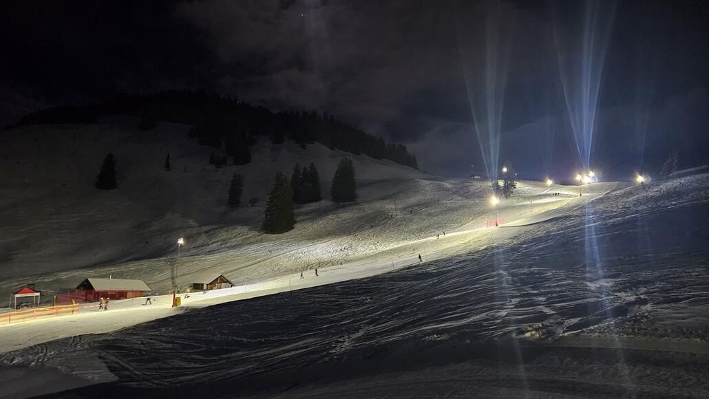 Neue Pistenbeleuchtung bis nach Schwarzenberg