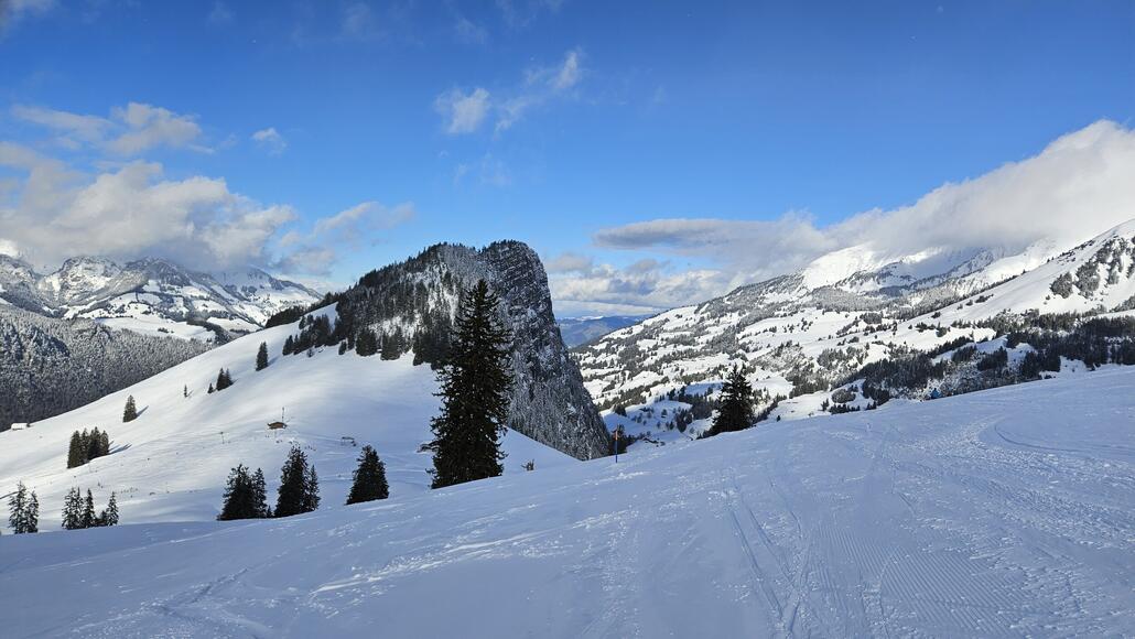 Nach dem grossen Februarneuschnee