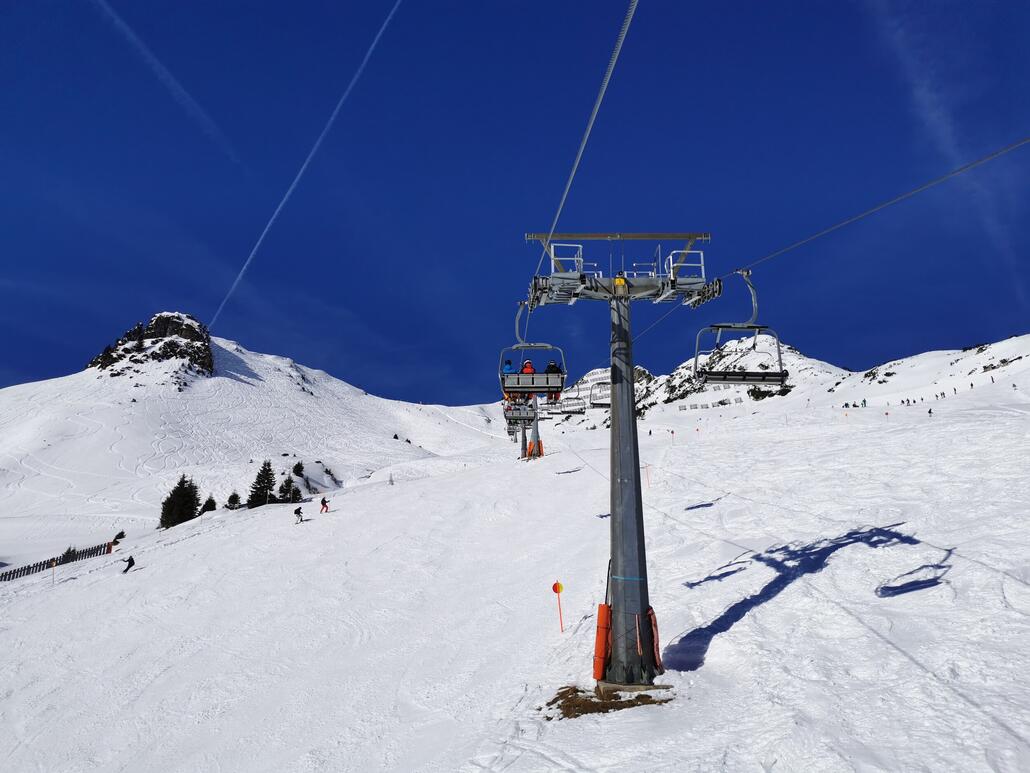 3. Bei dem Wetter muss man einmal Hochhörndl fahren.