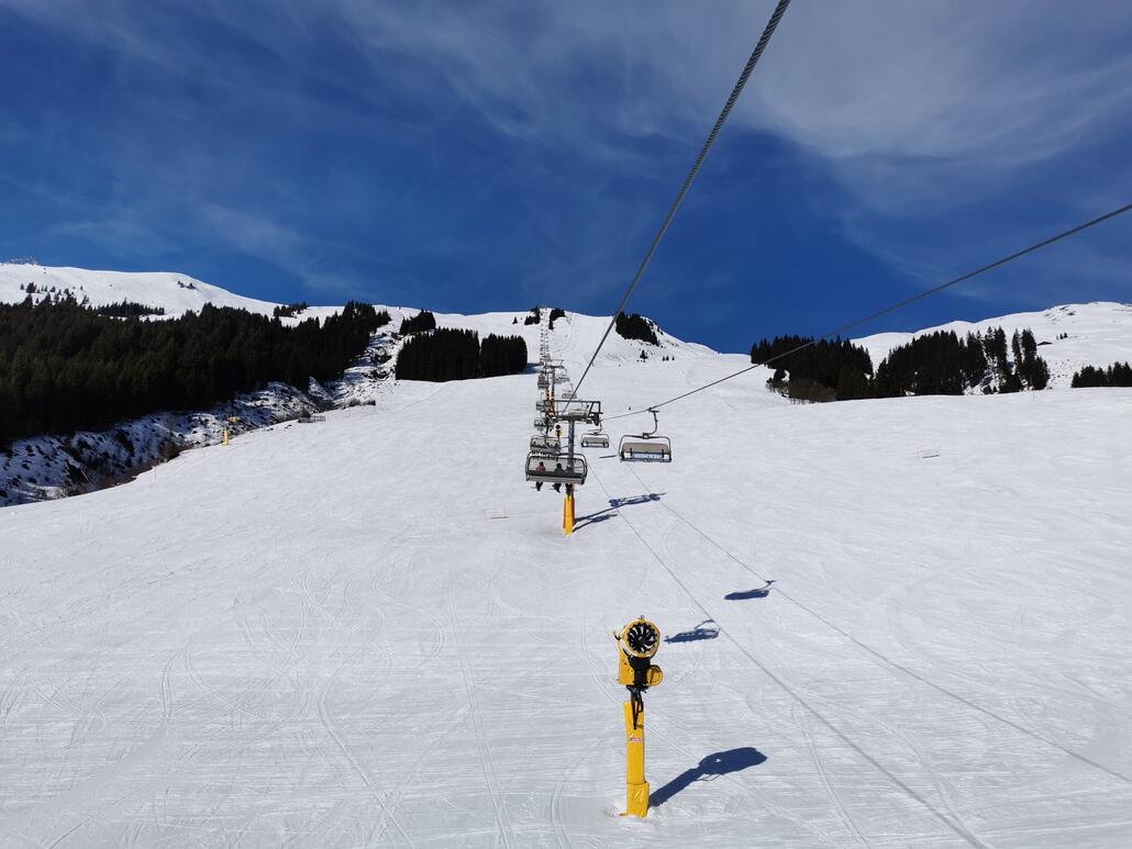 15. Und dann zurück über die Hochalm. Gewaltig breit.
