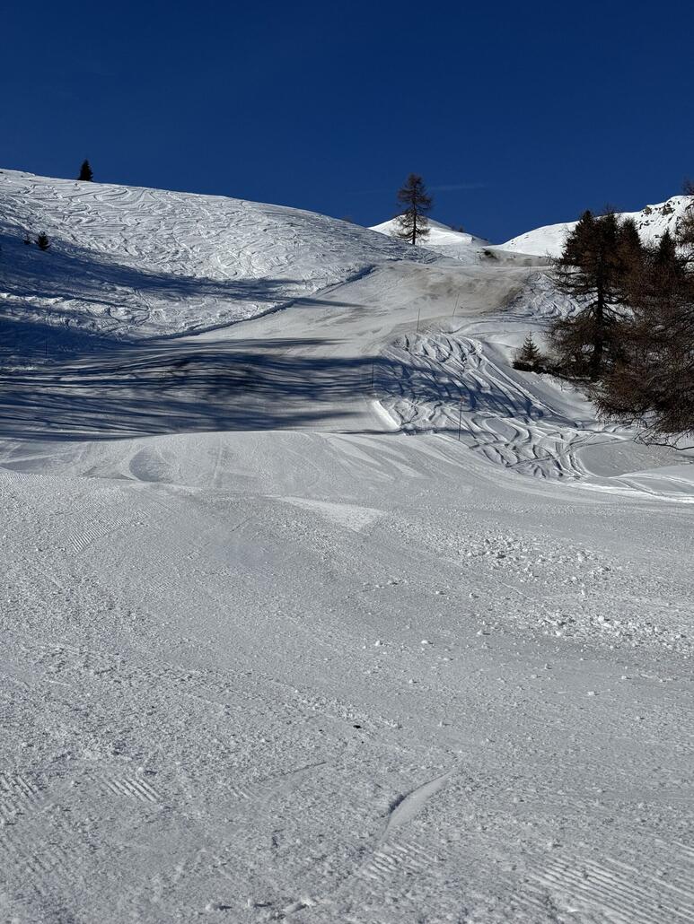Nur an wenigen Stellen sieht es so aus