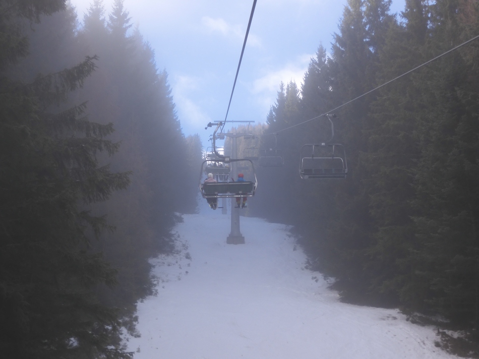 Wir durchdringen den Nebel