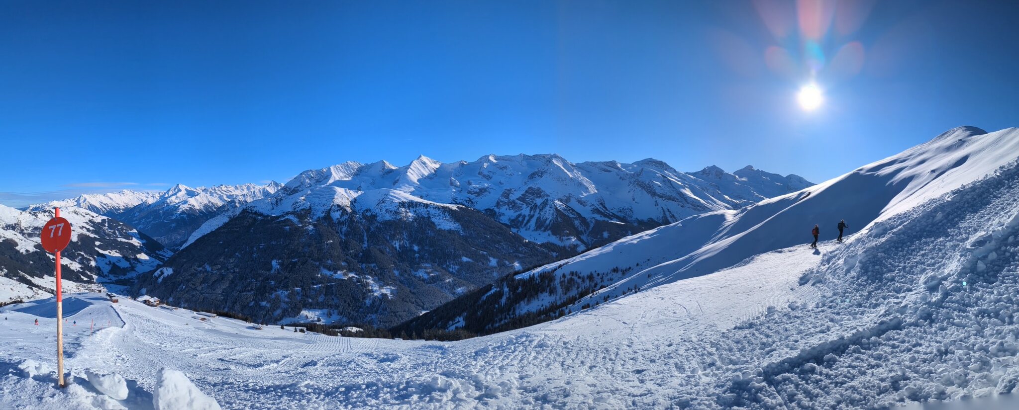 Panorama von der Eggalm