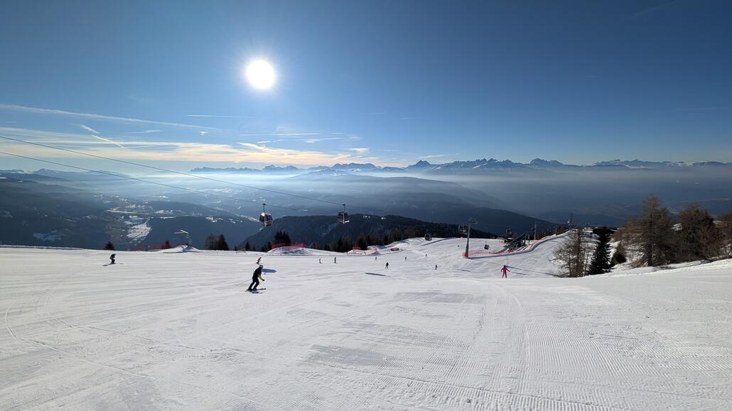 Harter Schnee am Morgen, wird ordentlich weich werden heute