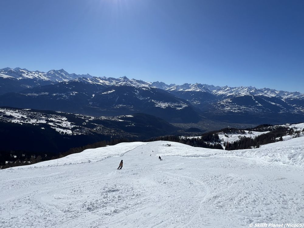 Piste La Chaux (rot)