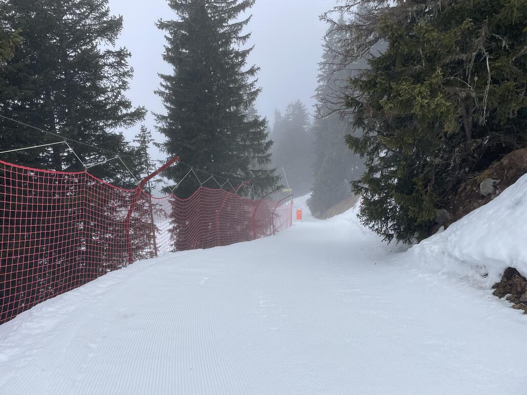 Im Wald auf der Nr. 6 gings ganz passabel