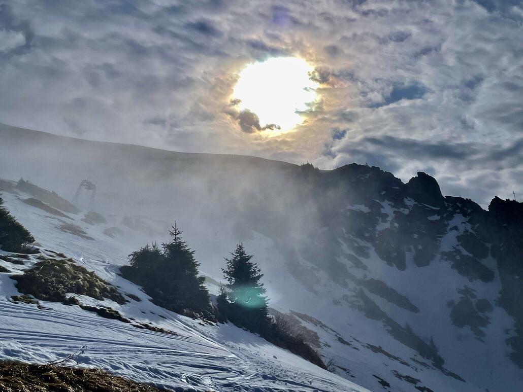 Solch Wetter führt immer zu speziellen Stimmungen
