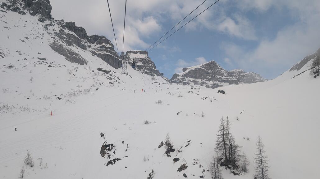 Inzwischen kommt auch oben etwas Sonne raus