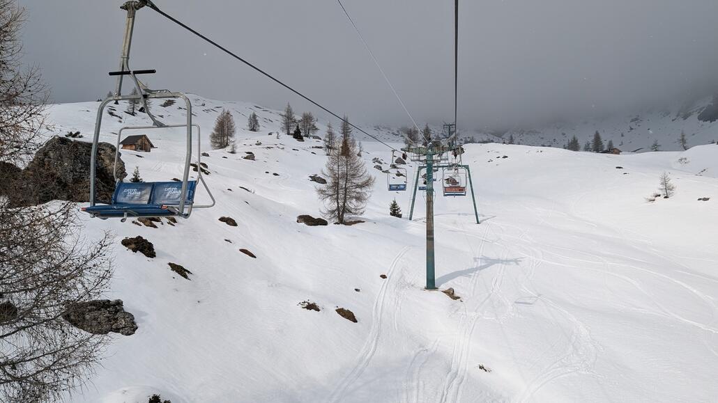 Auch hier zeigt sich stellenweise wieder kurz die Sonne