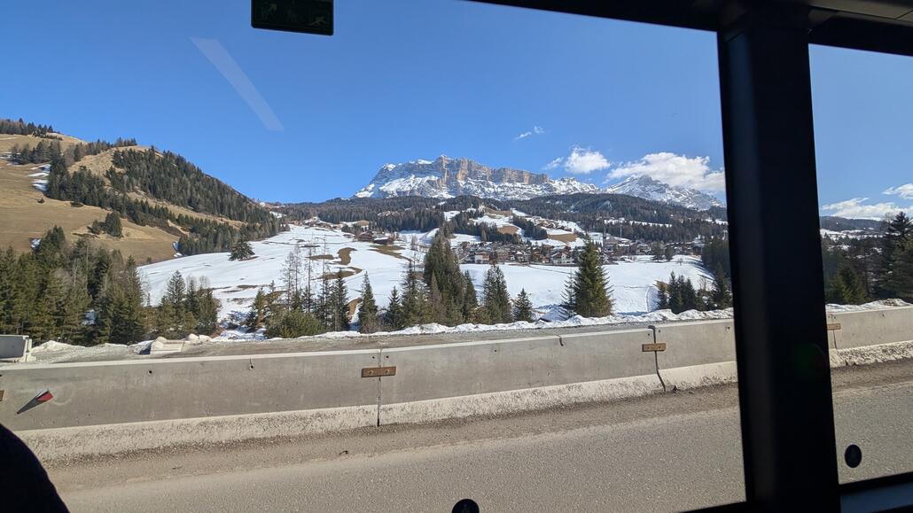 Skigebiet Abtei vor Alta Badia