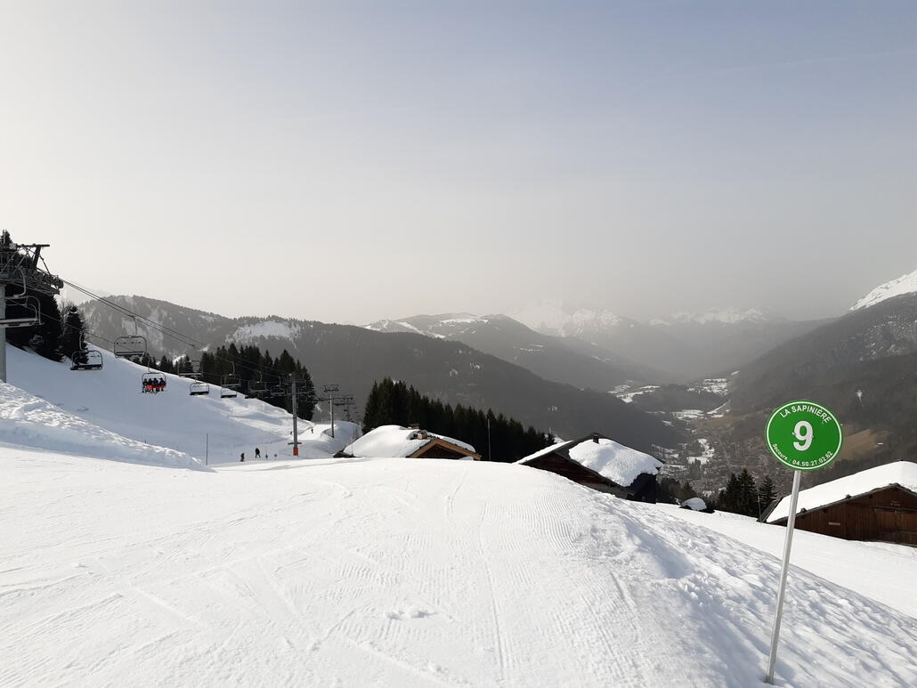Heute ist es ruhiger als gestern