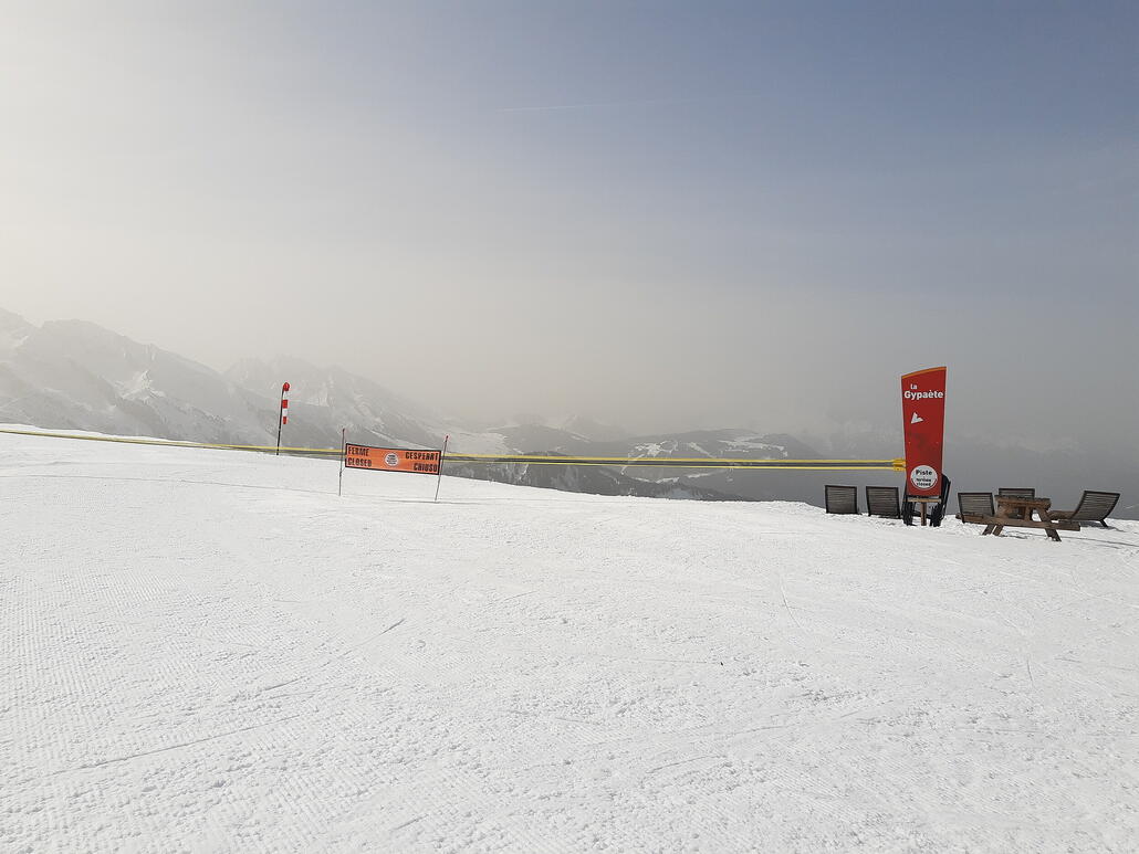 Es gehen immer noch Lawinen ab.