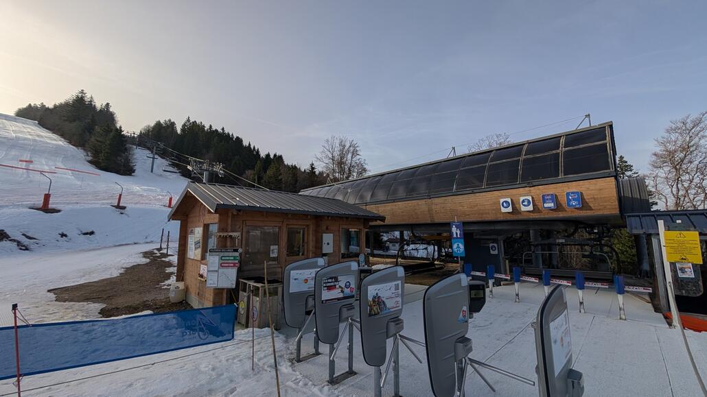 Toller moderner Sessellift so muss es sein!