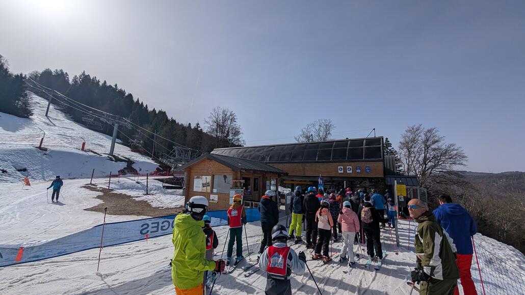 Inzwischen schon etwas mehr los