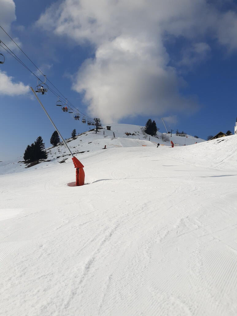 Die Pisten machen Laune