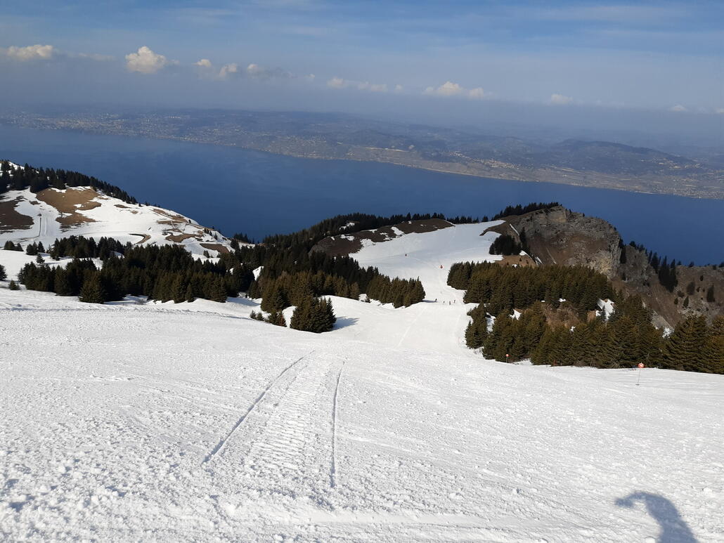 Der Sand verschwindet langsam