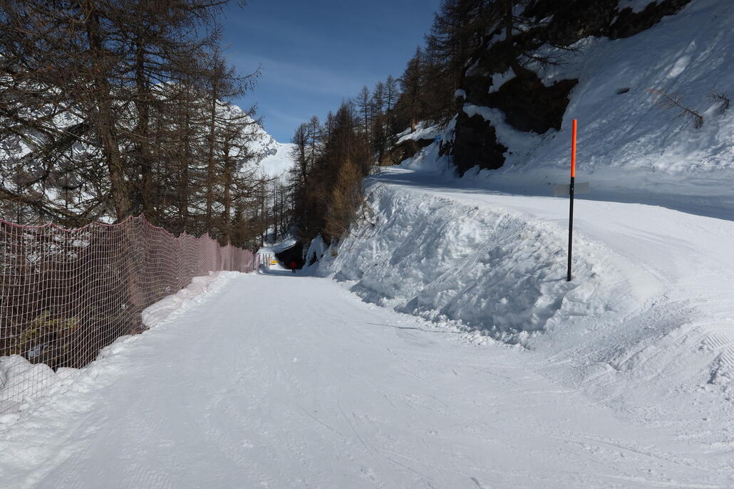 Eine von 6 Serpentinen auf der 15