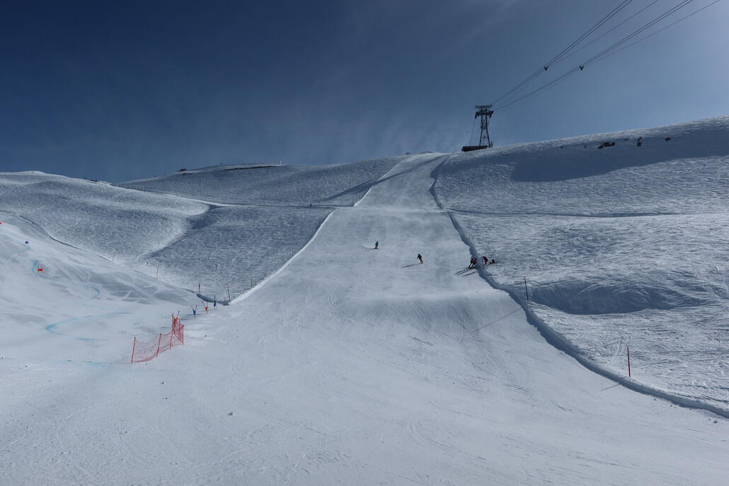 Bester Hang (4): Bis zum Ende des Skitags hart und griffig