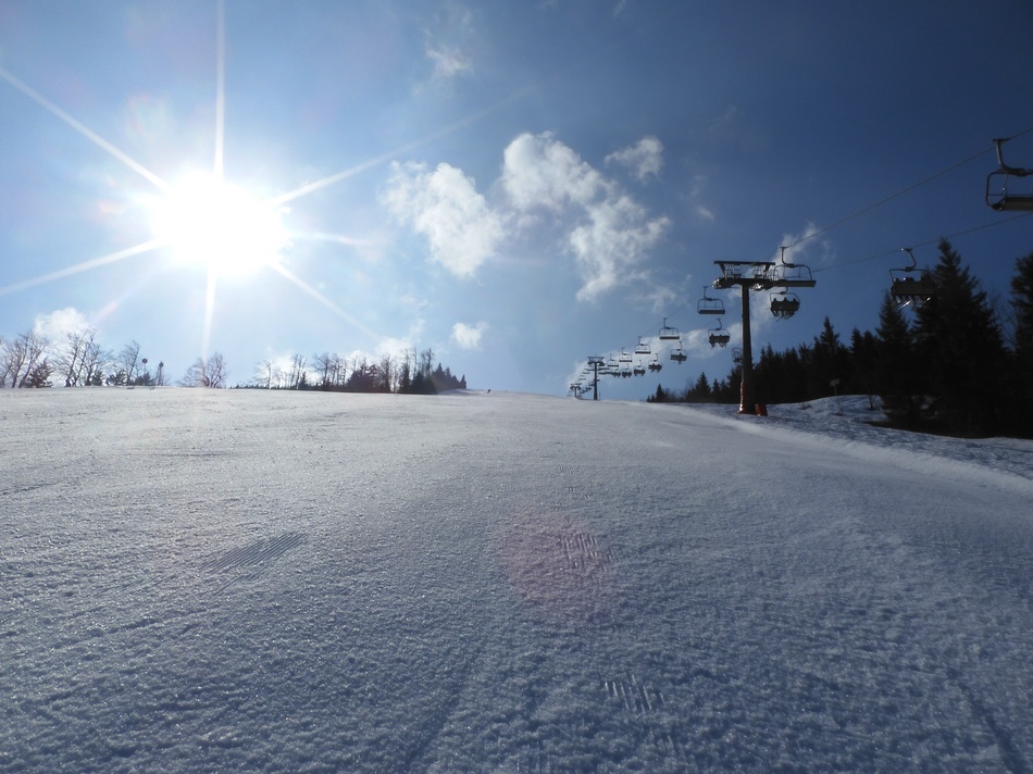 Selber Standort; Blick zurück