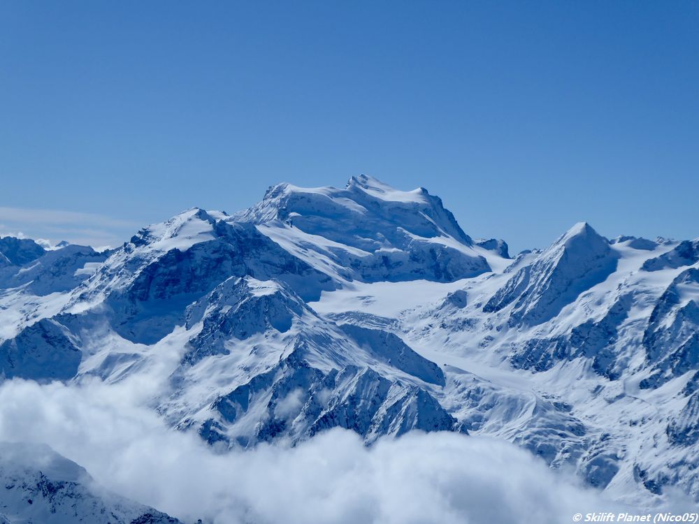 Panorama von Mont-Fort, Combin